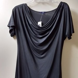 Gray Cowl Neck Top by GAP
